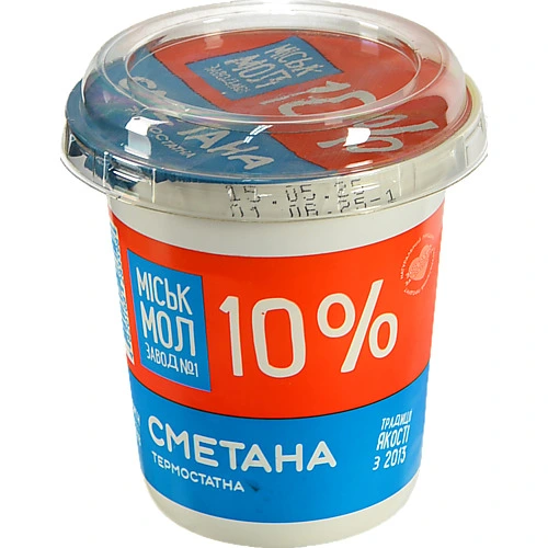 Сметана ММЗ 300г 10% ст