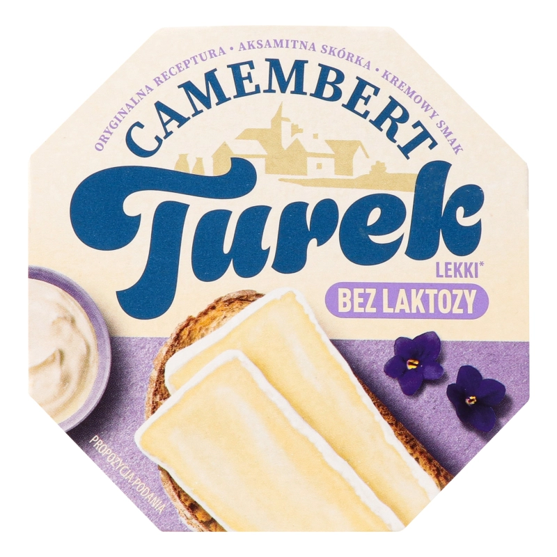 Сир м`який Turek 120г camembert безлактозний