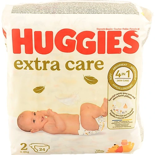 Підгузнік Huggies elite soft 2 24 conv