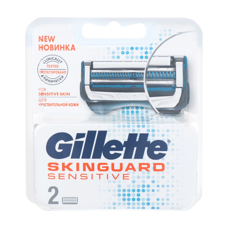 Змінні касети GILLETTE Картрiдж д г 2шт SKINGUARD Sens