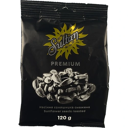 Насіння Sultan 120г смажене premium