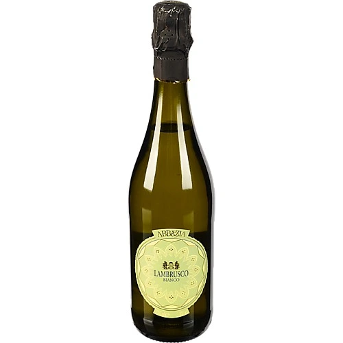 Вино Abbazia 0.75л bianco frizzante igt emillia 8% біле п.сухе