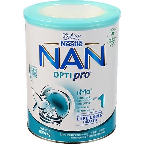 Суміш Nestle 800г нан 1 оптіпро