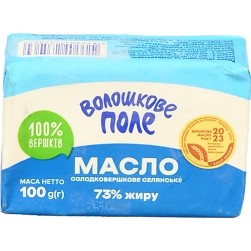 Масло Волошкове поле 100г вершкове