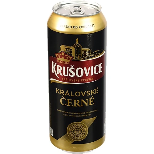 Пиво ППБ 0.5л krusovice cerne з.б