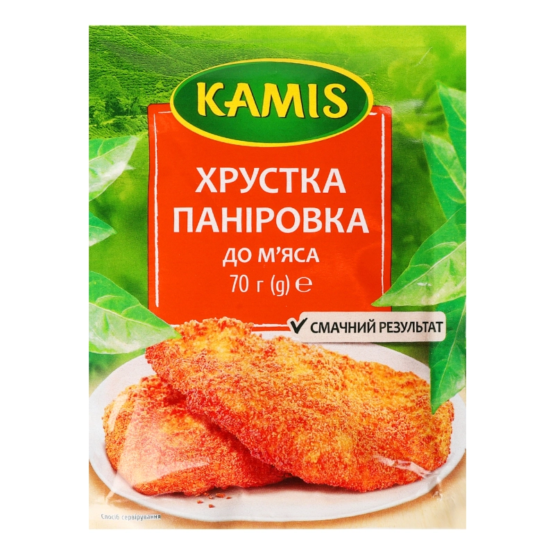 Паніровка Каміс 70г до м'яса