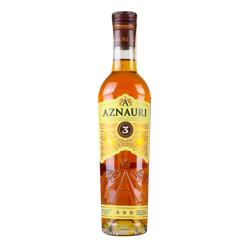 Коньяк Aznauri 0.25л 3 роки