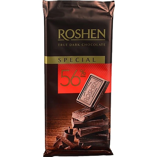 Шоколад Рошен 85г чорний special 56%