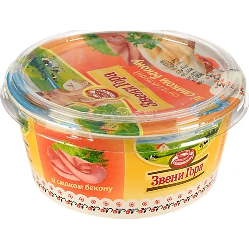 Сир пл. Звенигора 175г крем бекон