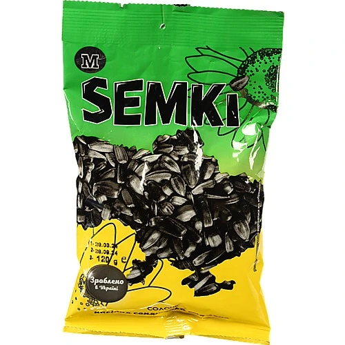 Насiння Semki 120г солоне