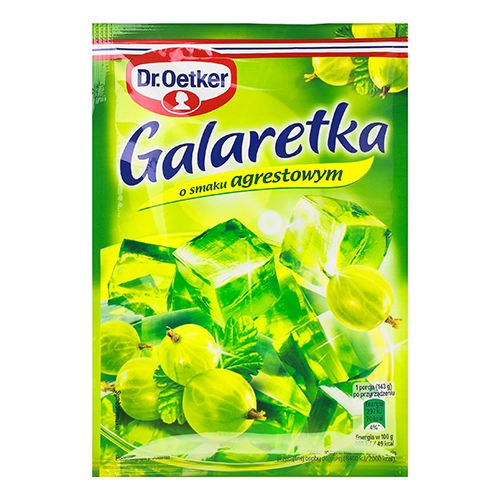 Желе Dr.Oetker 72г галаретка агрусу