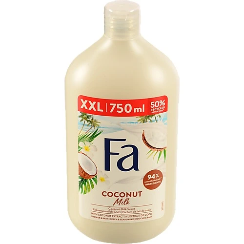 Гель д.душу Fa 750 мл Coconut Milk