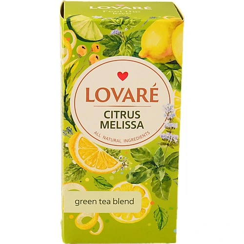 Чай Lovare 24п citrus melissa