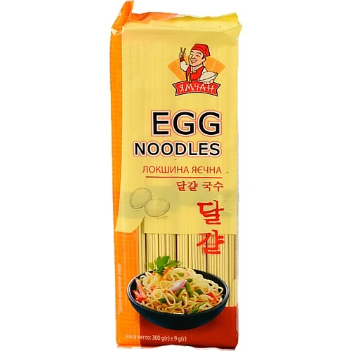 Локшина YamChan 300г egg яечна