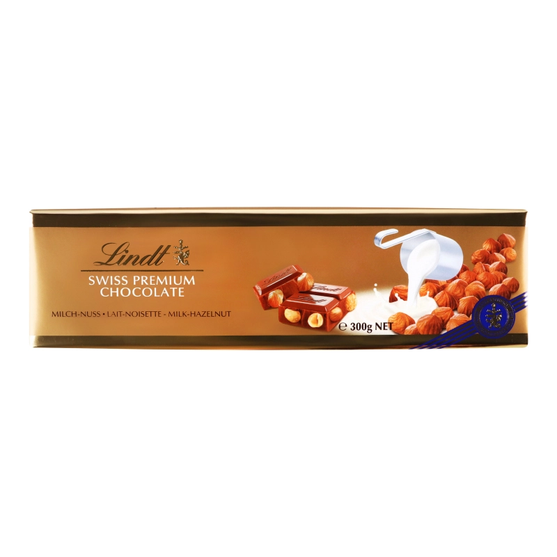 Шоколад швейцарський молочний Lindt м/у 300г