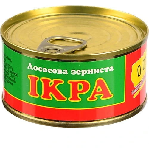 Ікра 0.01 120г лососева червона з.б