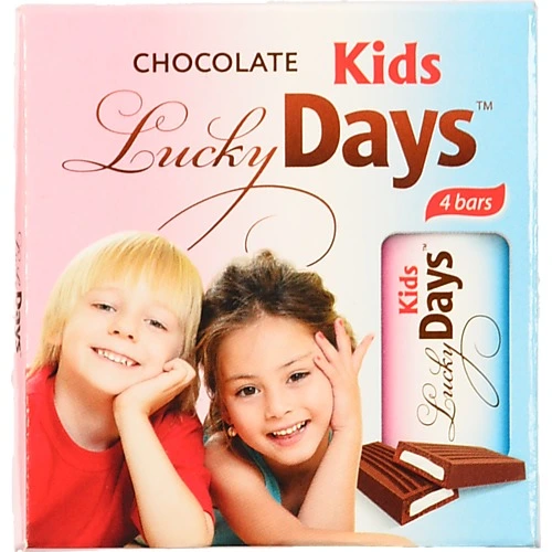 Шоколад Lucky Days 50г молочний