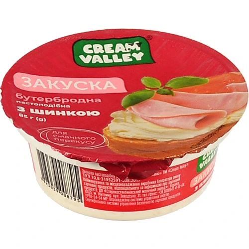 Закуска Cream Valley 85г шинка ст.