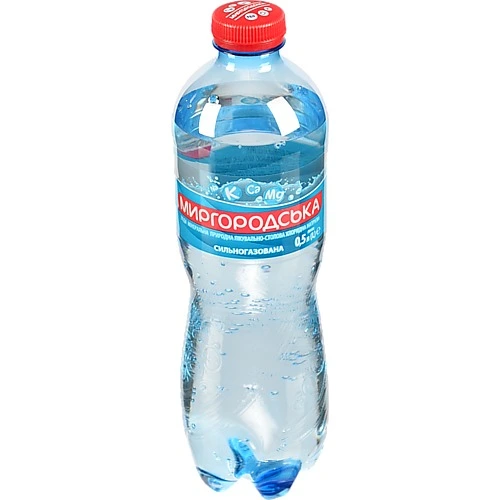 Вода Миргородська 0.5л газ