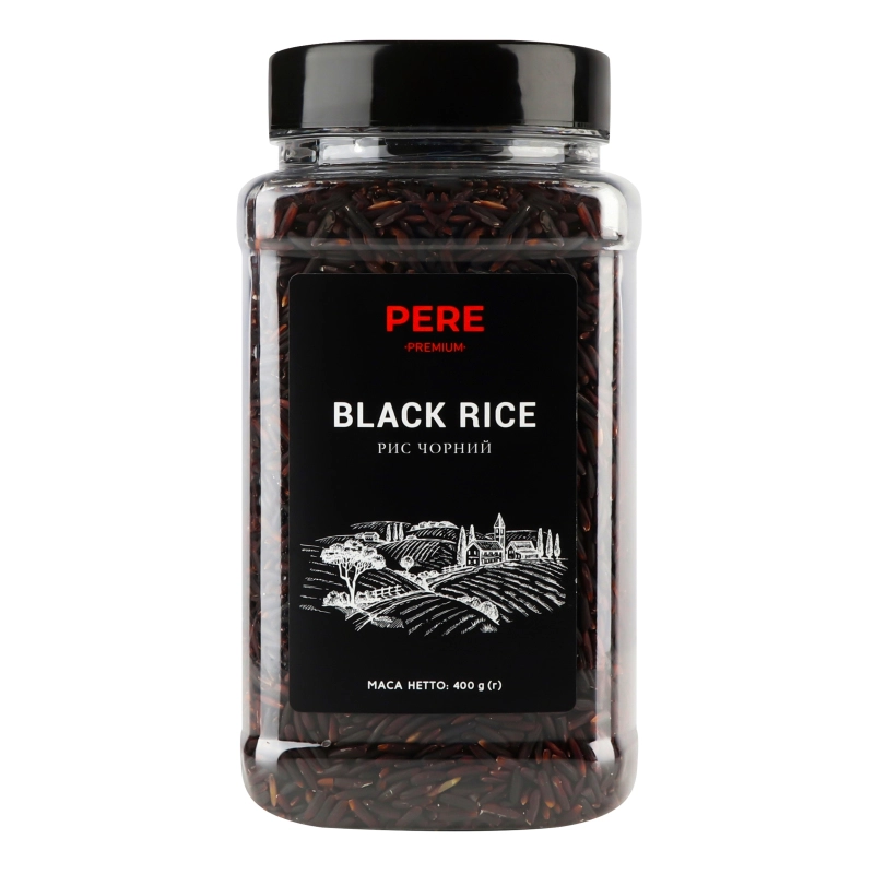 Рис Pere 400г чорний