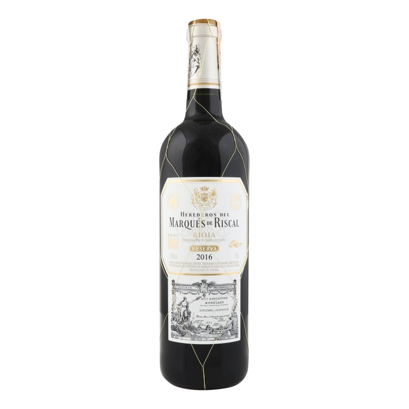 Вино Marques de Riscal 0.75л маркіз де ріскаль резерву виноградне натуральне сухе червоне