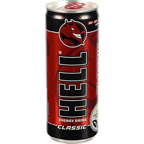 Напій енергетичний Hell 0.25л classic