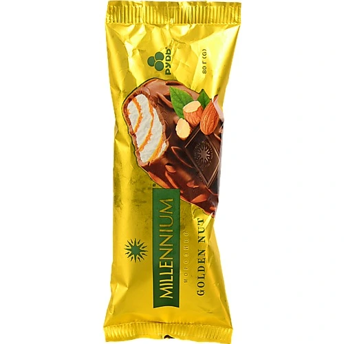 Морозиво Golden Nut Millennium Рудь м/у 80г