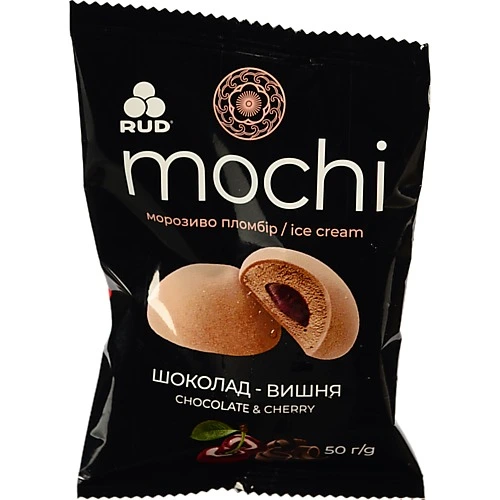 Десерт Рудь 50г mochi шоколад вишня