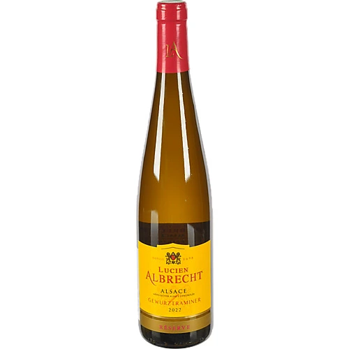 Вино Lucien Albrecht 0.75л gewurztraminer reserve біле н.сухе