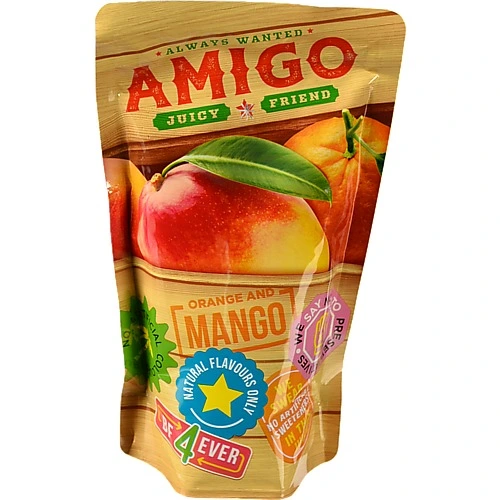 Напій AMIGO соковмісний 0.2л манго