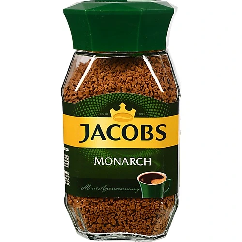 Кава Jacobs 190г монарх розчинний с.б