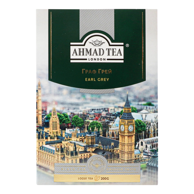 Чай Ахмад 200г сивий граф