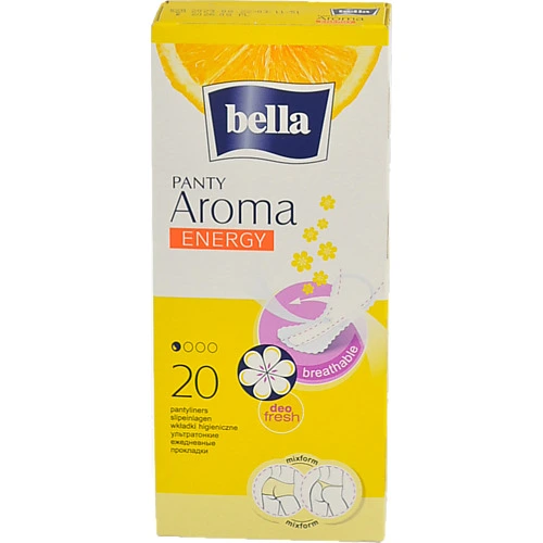 Прокладки гiгiєнiчнi щоденнi BELLA Panty Aroma Energy. (20 шт.)
