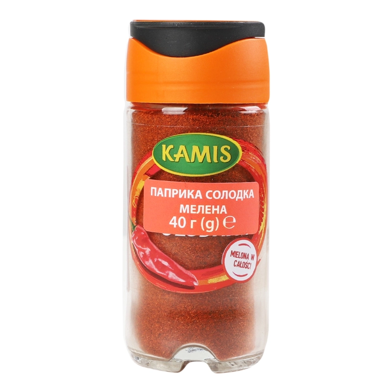 Паприка Kamis 40г солодка мелена скло