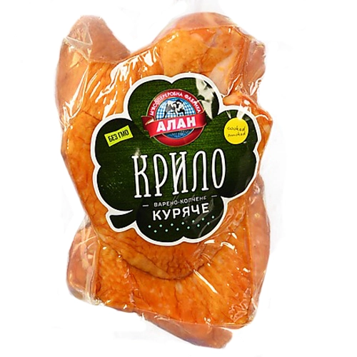 Крило куряче Алан копчене варені