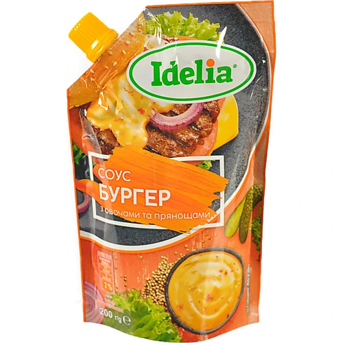 Соус Idelia 200г бургер д.п