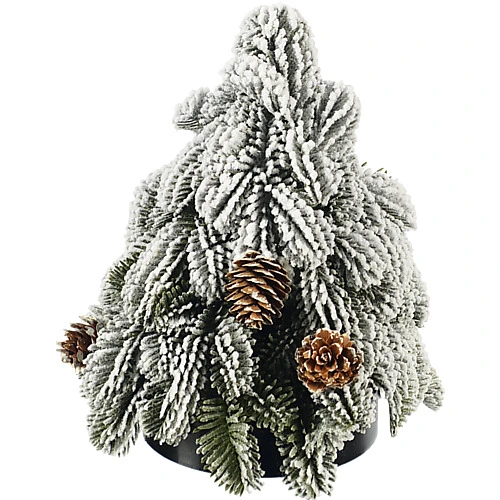 Декор новорічний Ялинка в горщику тип 11 24cm