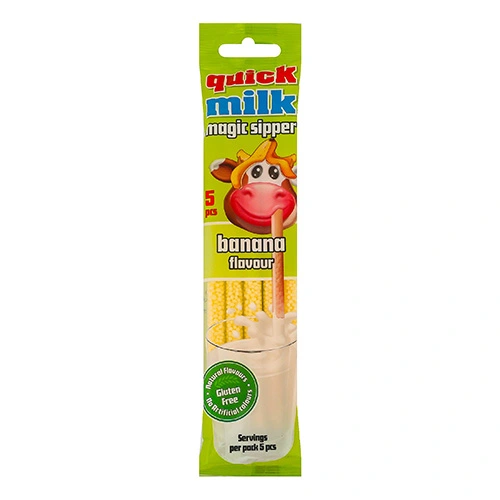 Трубочка д.молока Quick Milk 30г банан