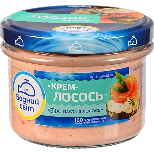 Паста ВМ 160г з лососем пастеризована