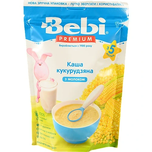 Каша Бебі 200г молочна кукурудзяна