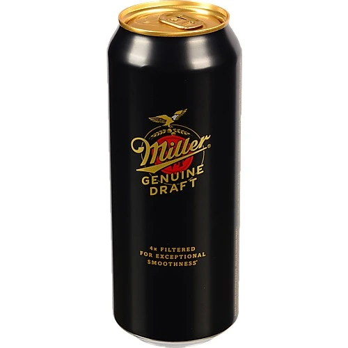 Пиво Miller Genuine Draft 0.48 світле з.б