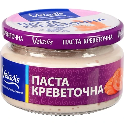 Паста Veladis 160г креветочна класична