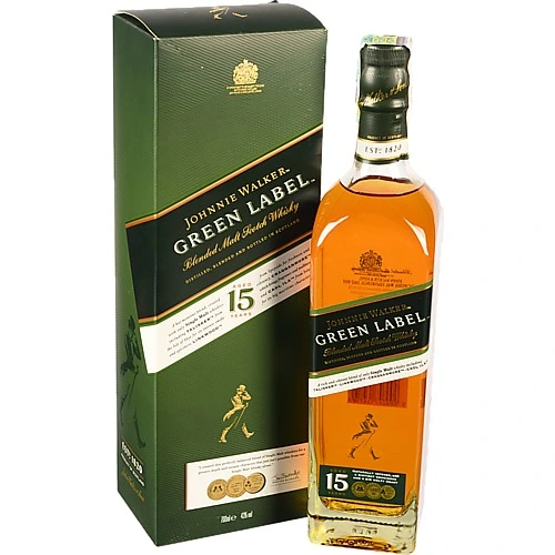 Віскі J. Walker 0.7л green label 43% кор.