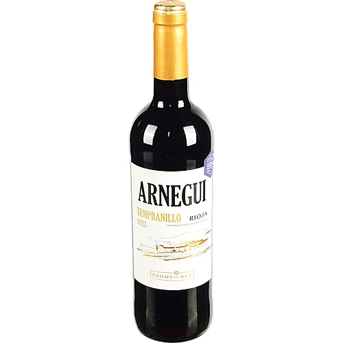 Вино Arnegui 0.75л 13% pagos del rey tempranillo rioja сухе червоне DOC