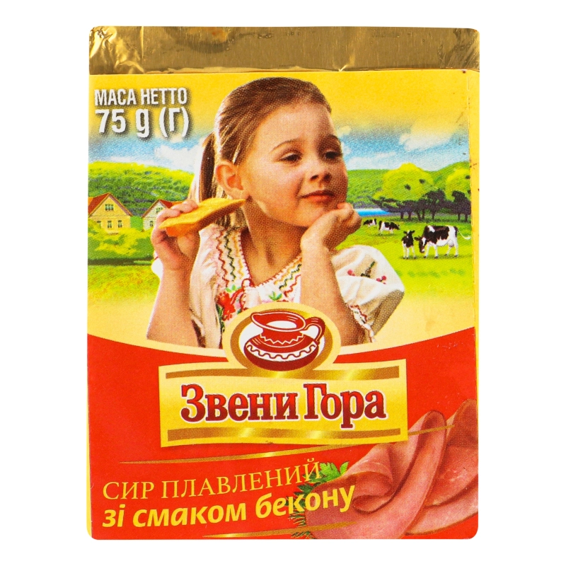 Сир пл. Звенигора 75г бекон