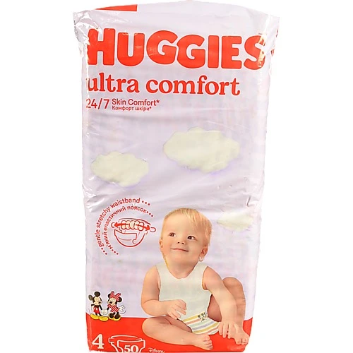 Підгузники Huggies ultra comfort jumbo unisex 4  50шт