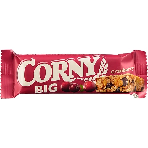 Батончик злаковий з журавлиноюю Big Corny м/у 50г