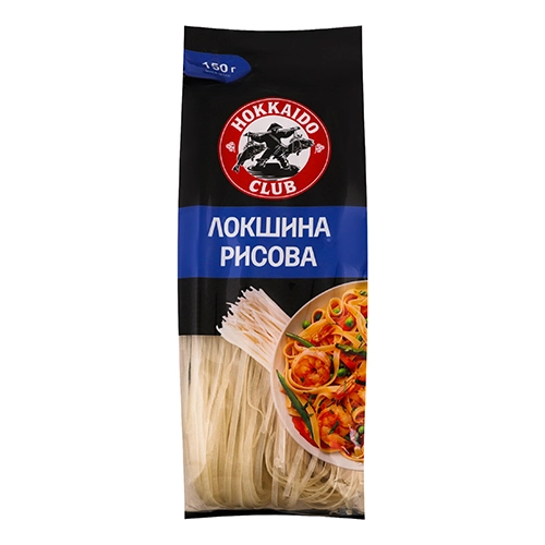 Локшина рисова Хоккайдо Клуб 150г