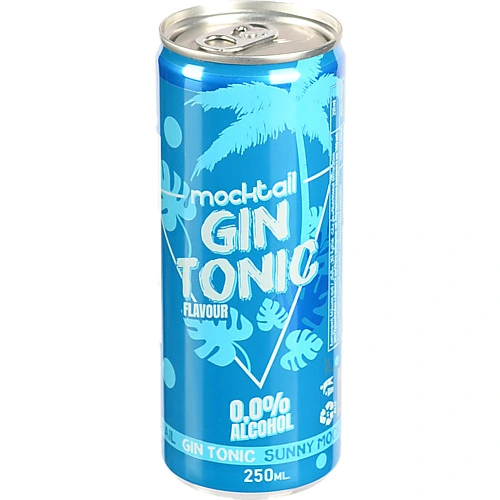 Напій Mocktail 0.25л джин тонік з.б. б.а