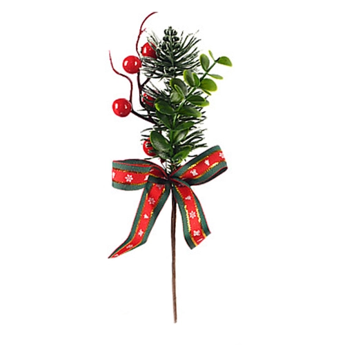 Декор новорічний флористична композиція тип 18 26cm